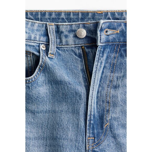 👖 H&M Wide Leg High Waist Crop Jeans NWT • Size 8 • Modern Chic Denim ✨ - Picture 6 of 7